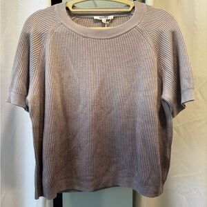 Splendid Purple Short Sleeve Sweater Top